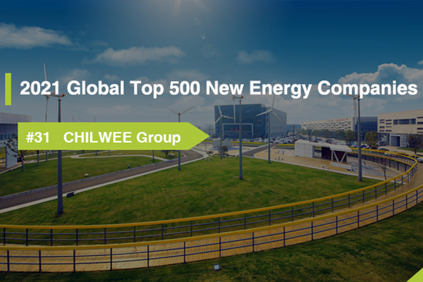 Grupul Chilwee s-a clasat din nou în Topul global de 500 de companii noi din domeniul energiei